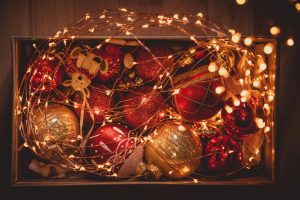 Christmas and Halloween Decorations Storage
